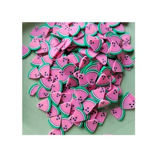 ชิ้นแตงโมสีชมพู